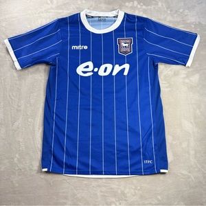 2006/2007 Ipswich Town Mitre Rare Home Soccer Jersey Football Men's Sz S